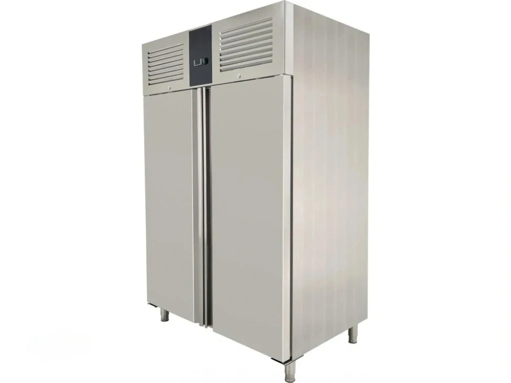 Chladící skříň– 1 150 l – se 2 dveřmi z nerezové oceli