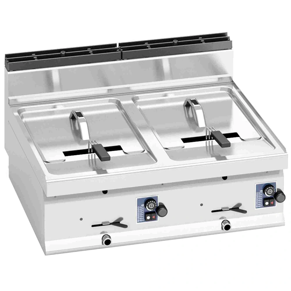 Plynová fritéza 10+10L (13,8 kW)