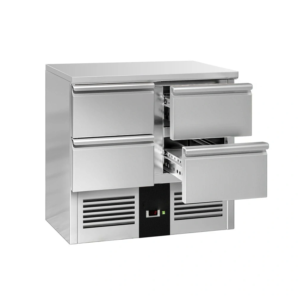 Chladicí stůl PREMIUM - 900x700 mm - se 4 zásuvkami