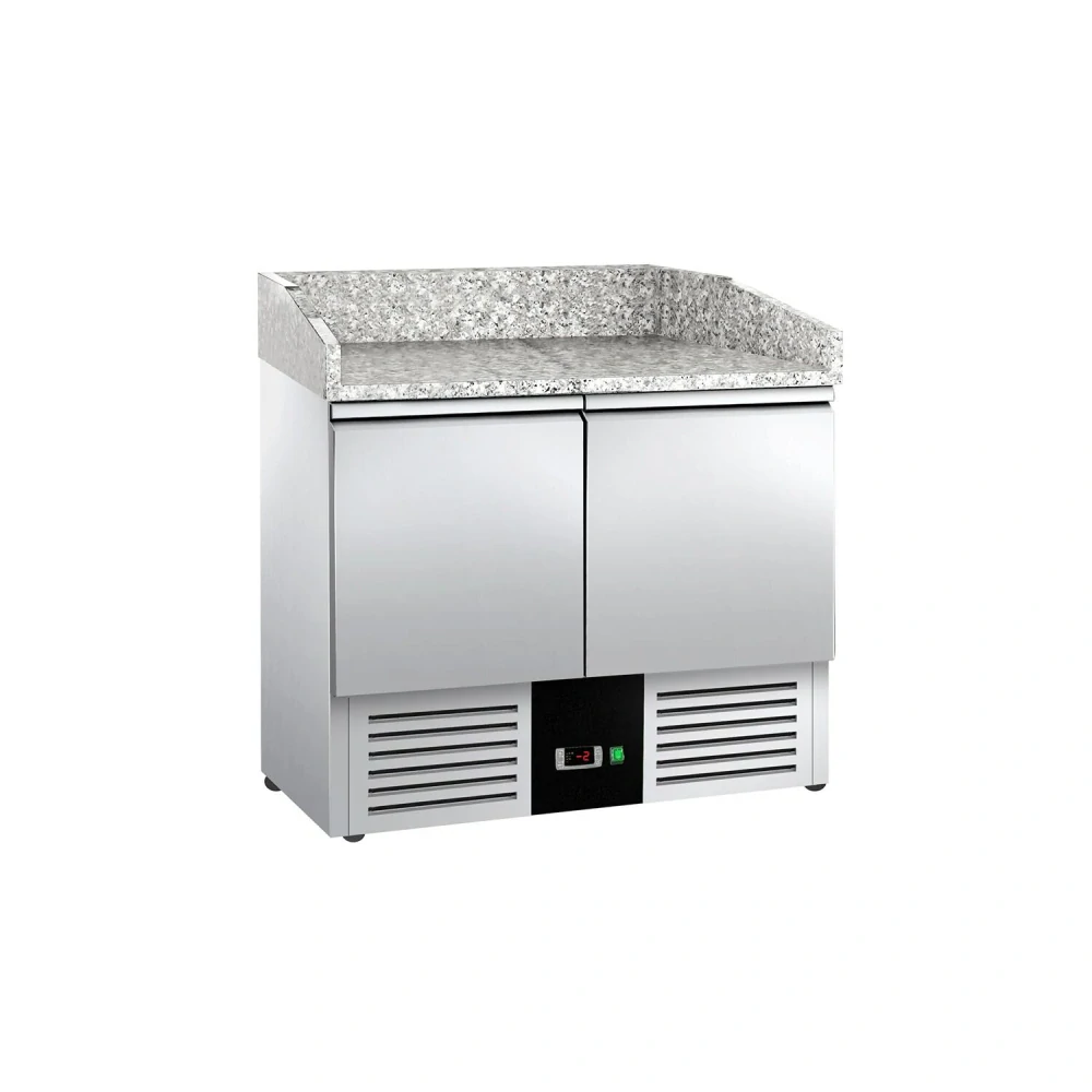 Chladicí stůl na pizzu PREMIUM - 935x700 mm - se 2 dveřmi