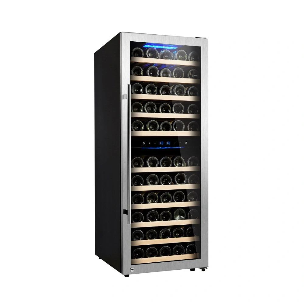 Vinotéka / Chladnička na víno - 2 klimatické zóny - 200 l - max. 73 lahví