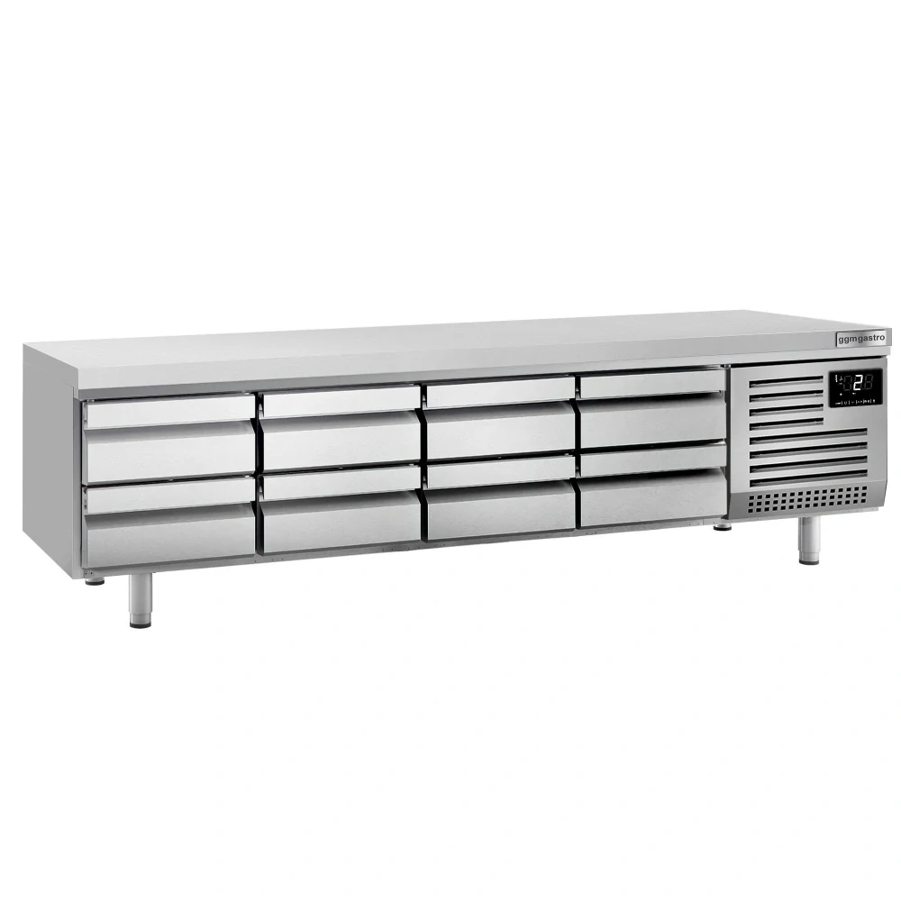 Chladicí podstavba PREMIUM PLUS - 2400 mm - 435 L - 8 zásuvek