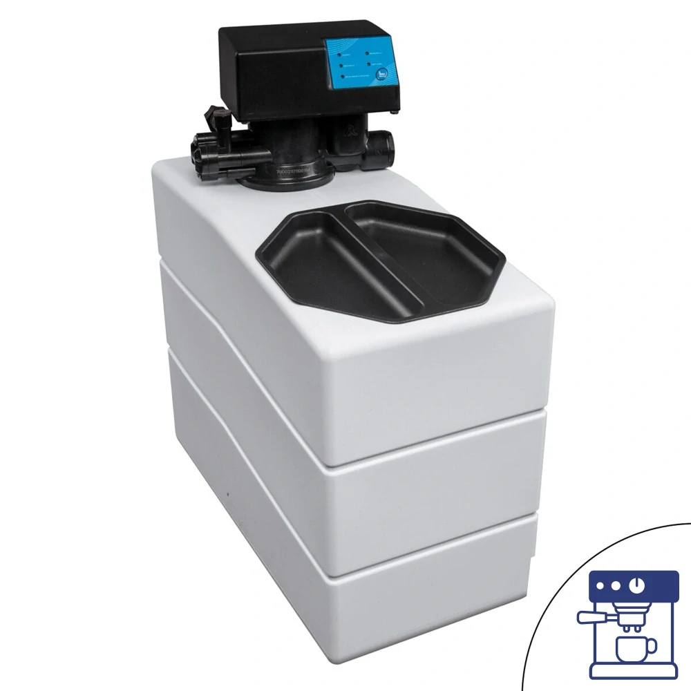 Změkčovač vody / Odvápňovač - poloautomatická regenerace - Výkon: 20 l/h