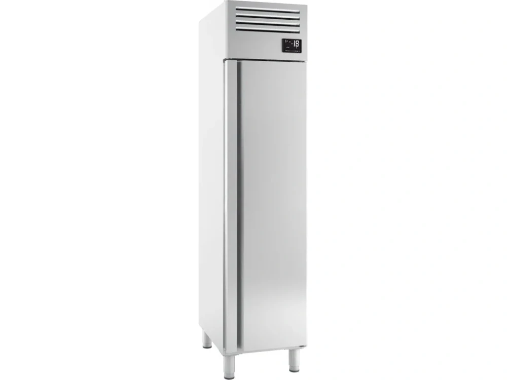 Nerezová mrazicí skříň PREMIUM PLUS - GN 1/1 - 325 L - Se 1 skleněnými dveřmi