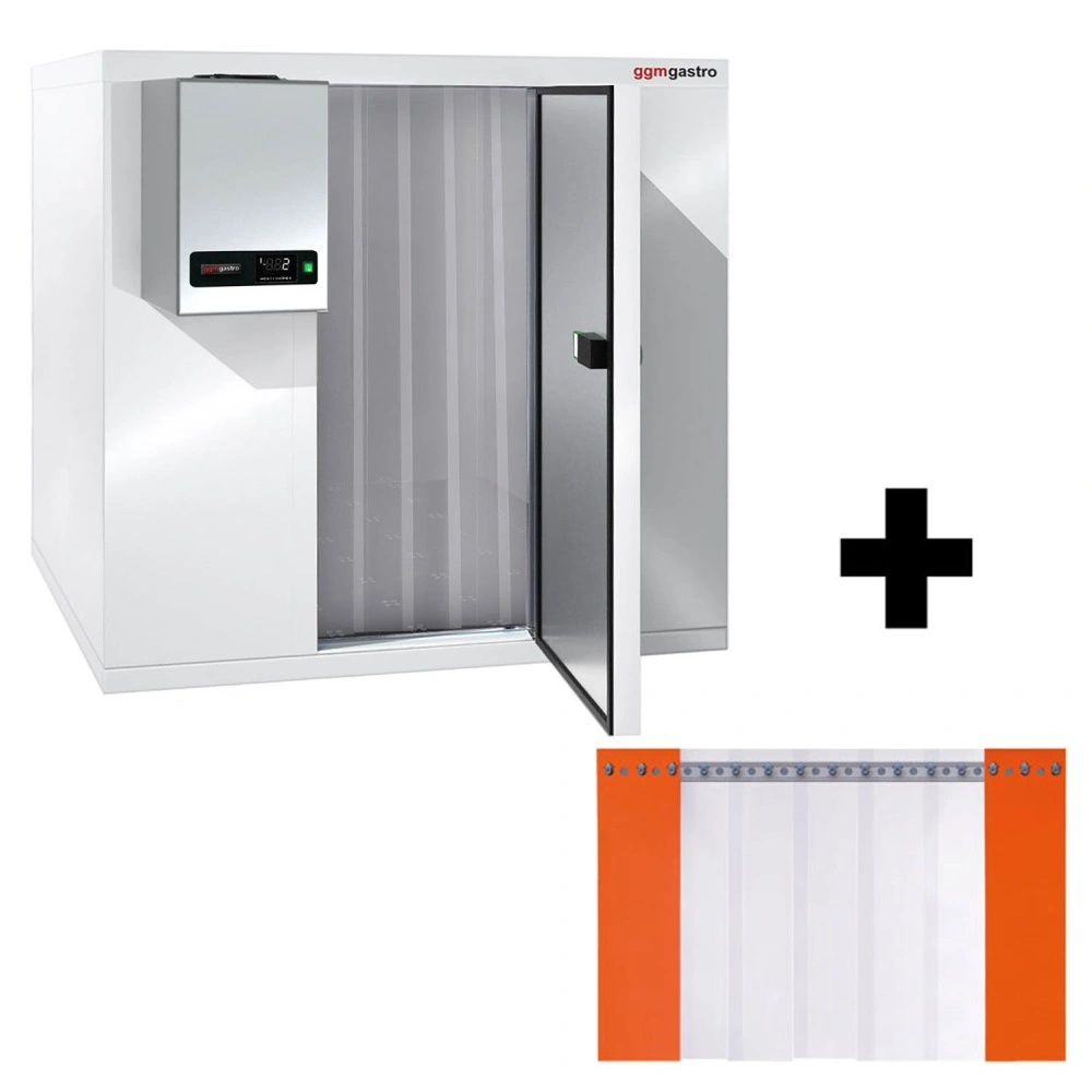 Mrazicí box - 1800x2100 mm - 5,13 m³ - vč. mrazicí jednotky a lamel