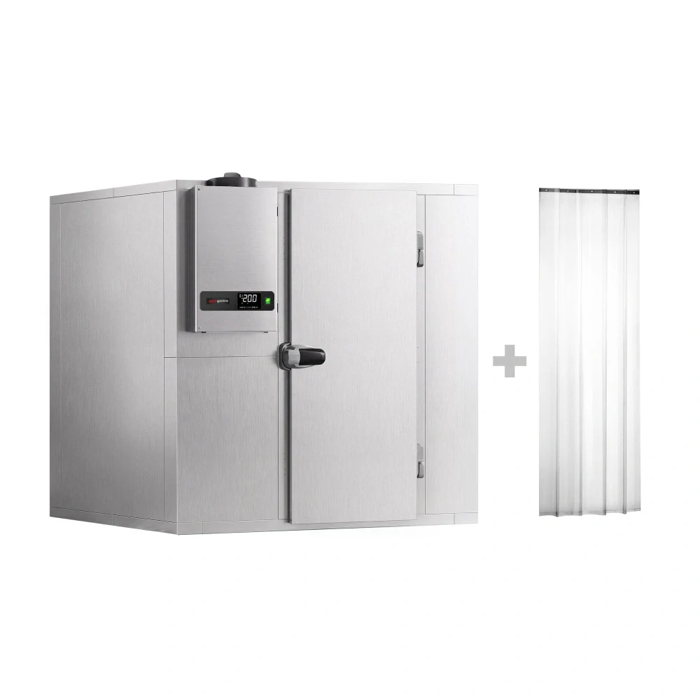 Nerezový mrazicí box - 1800x1200 mm - 2,65 m³ - vč. mrazicího agregátu a lamel