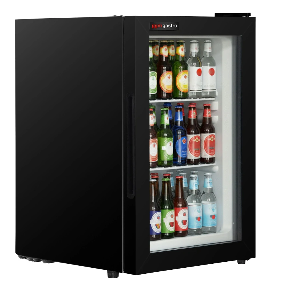 Minibarová lednička - 440 mm - 62 L - se skleněnými dveřmi