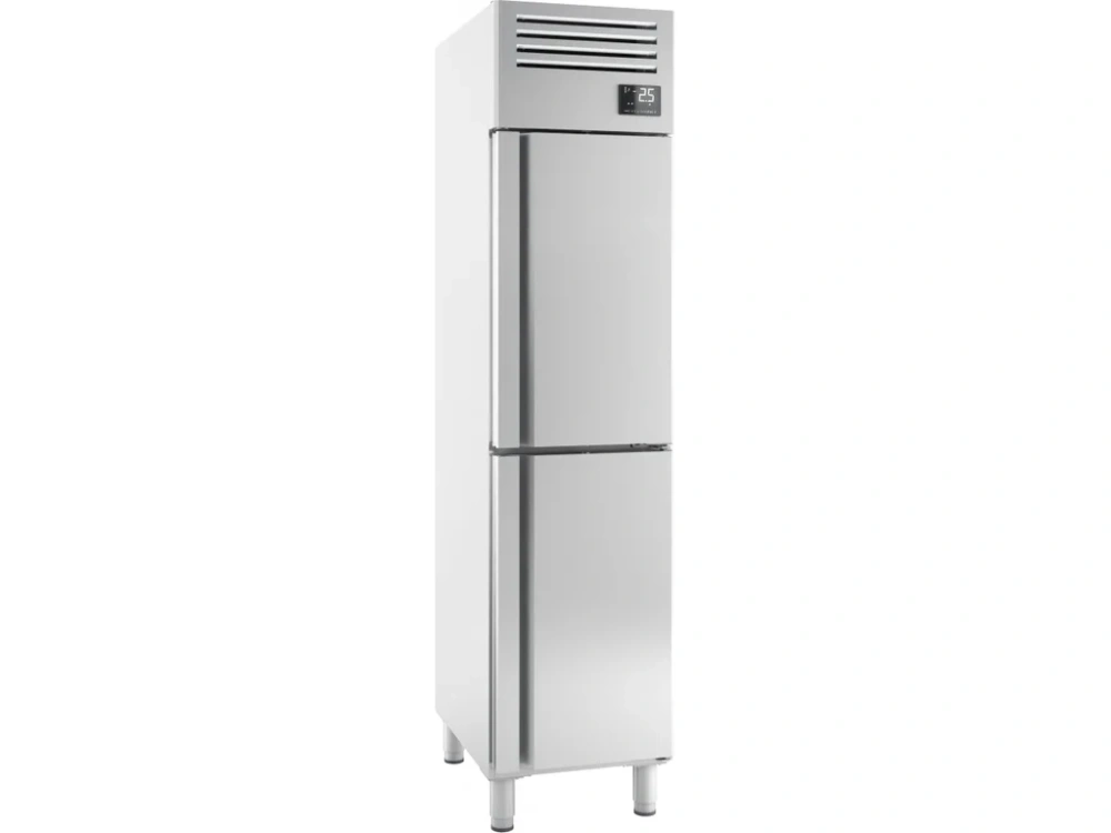 Nerezová mrazicí skříň PREMIUM PLUS - GN 1/1- 325 L - Se 2 polovičními dveřmi