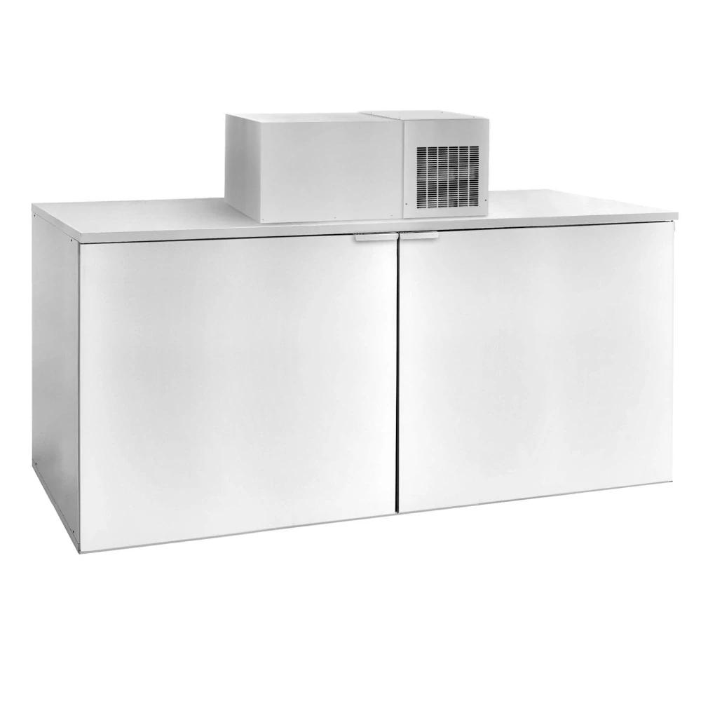 Chladicí box na sudy s agregátem - 4x50 L sudy - 1920x620 mm