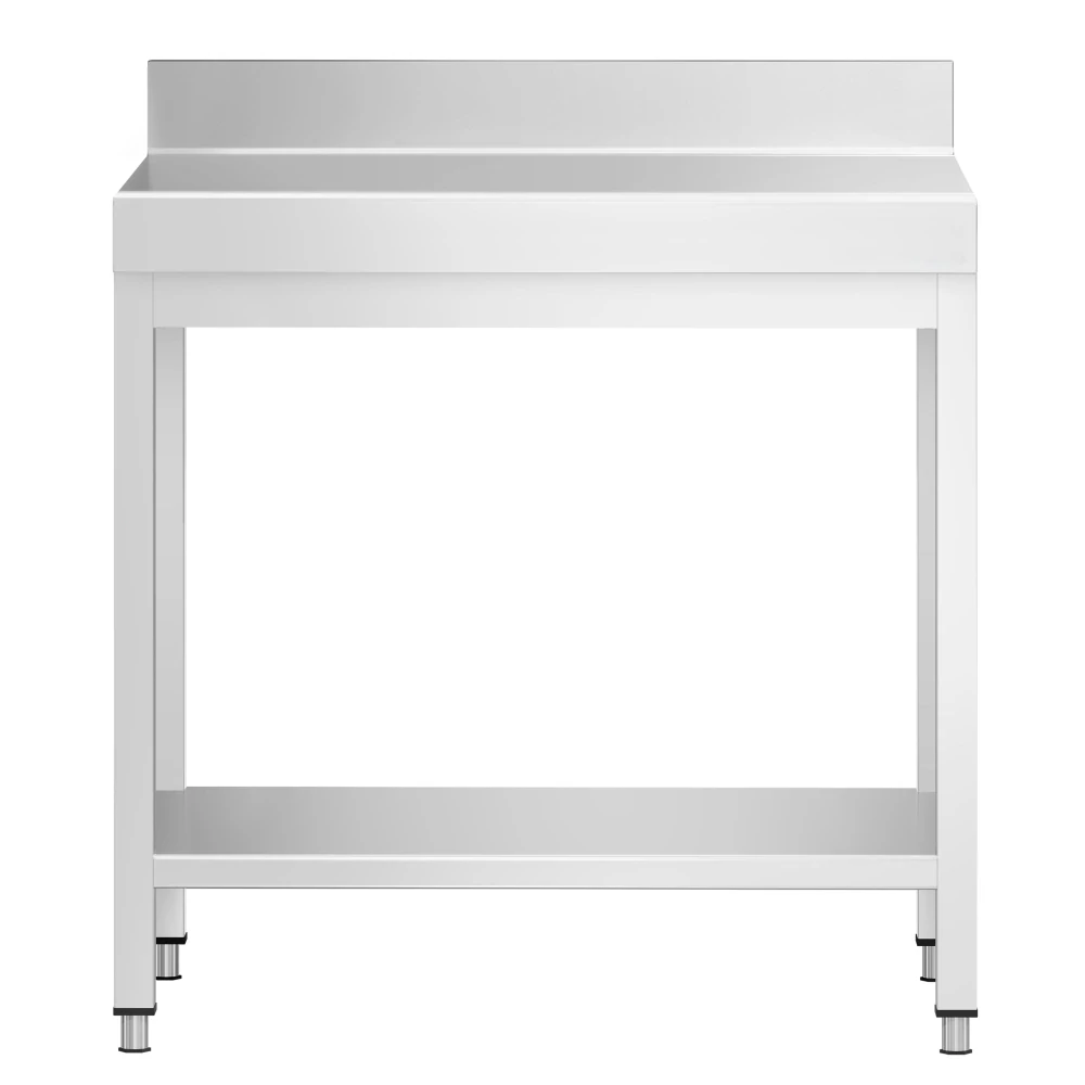 Nerezový stůl s policí 70x60x85cm