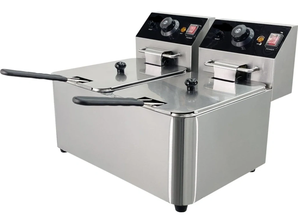 Dvojitá fritéza - 4+4 litrů