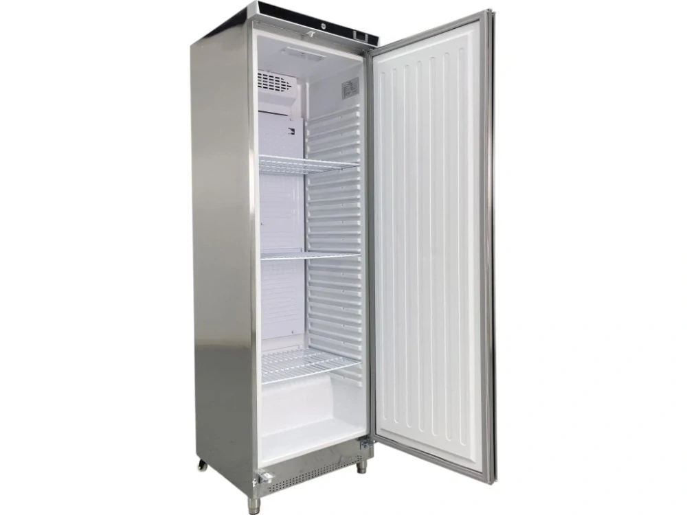 Nerezová lednice 400 litrů