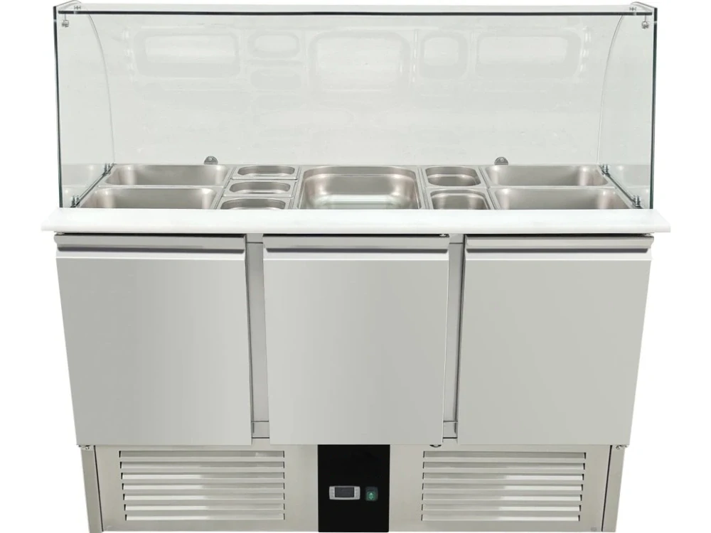 Saladeta - 1,37 x 0,7 m - se 3 dvířky