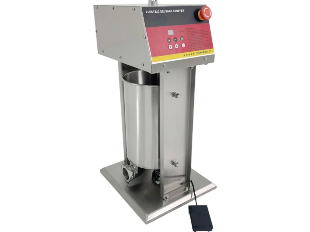 Elektrická plnička klobás z nerezové oceli (stojící) 10 litrů