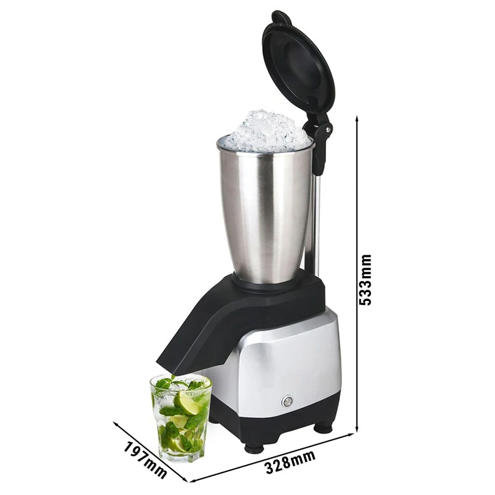 Drtič ledu - 3 kg/min - 200 W - Nerezová ocel