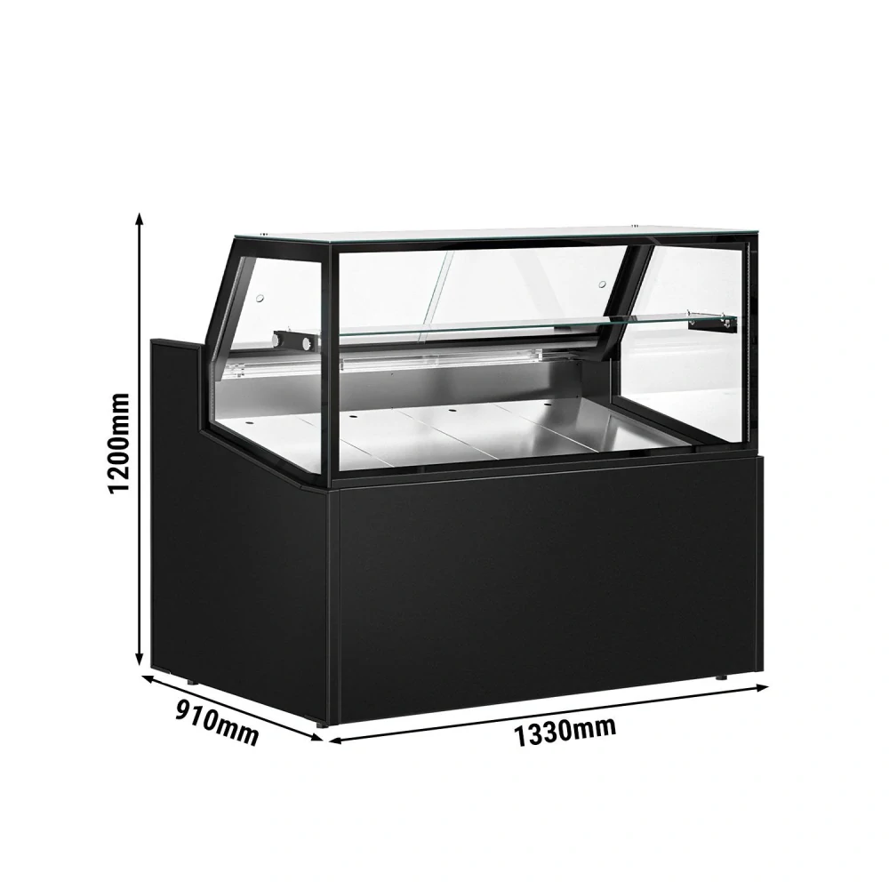 Chladicí pult - 1330 mm - 250L - s LED osvětlením a 1 policí