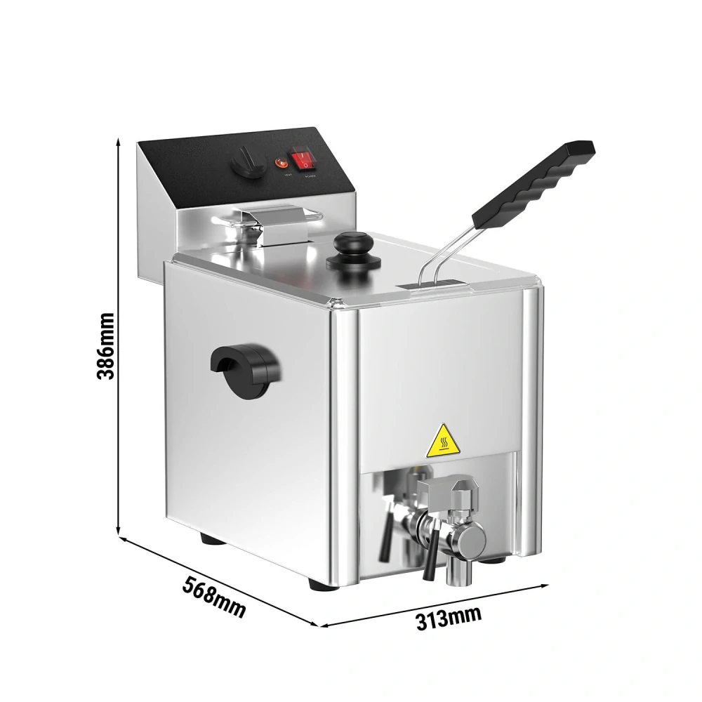 Fritéza 8L - 3,25 kW