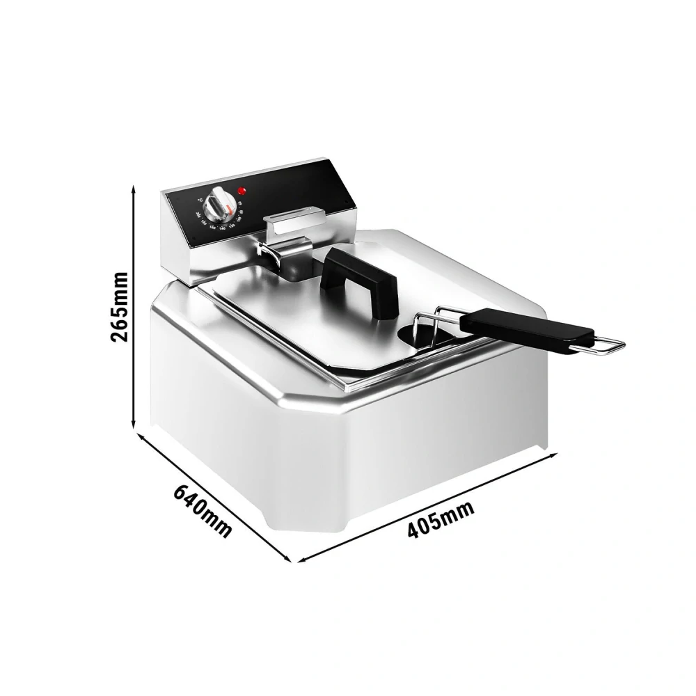 Elektrická fritéza - 5 L - 3,75 kW