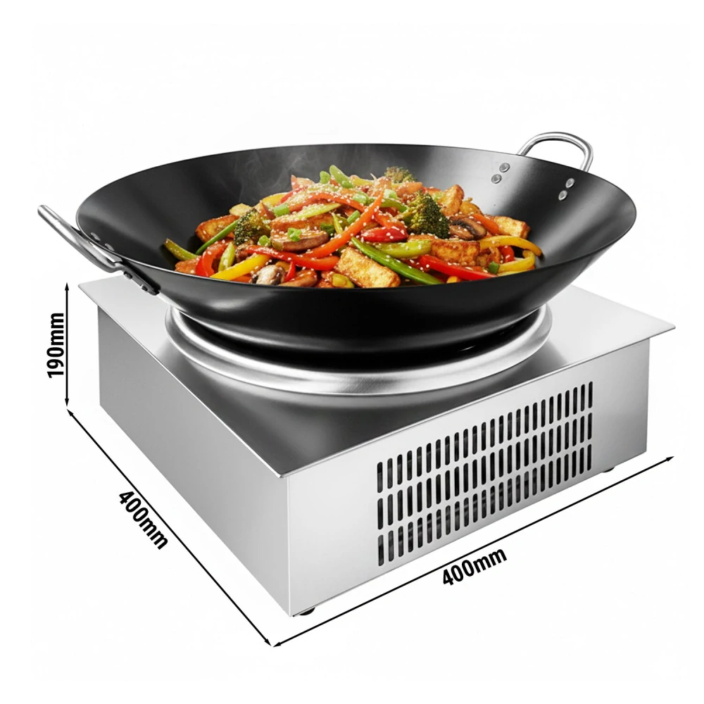 Indukční vařič Wok - 3,5 kW - vč. pánve Wok
