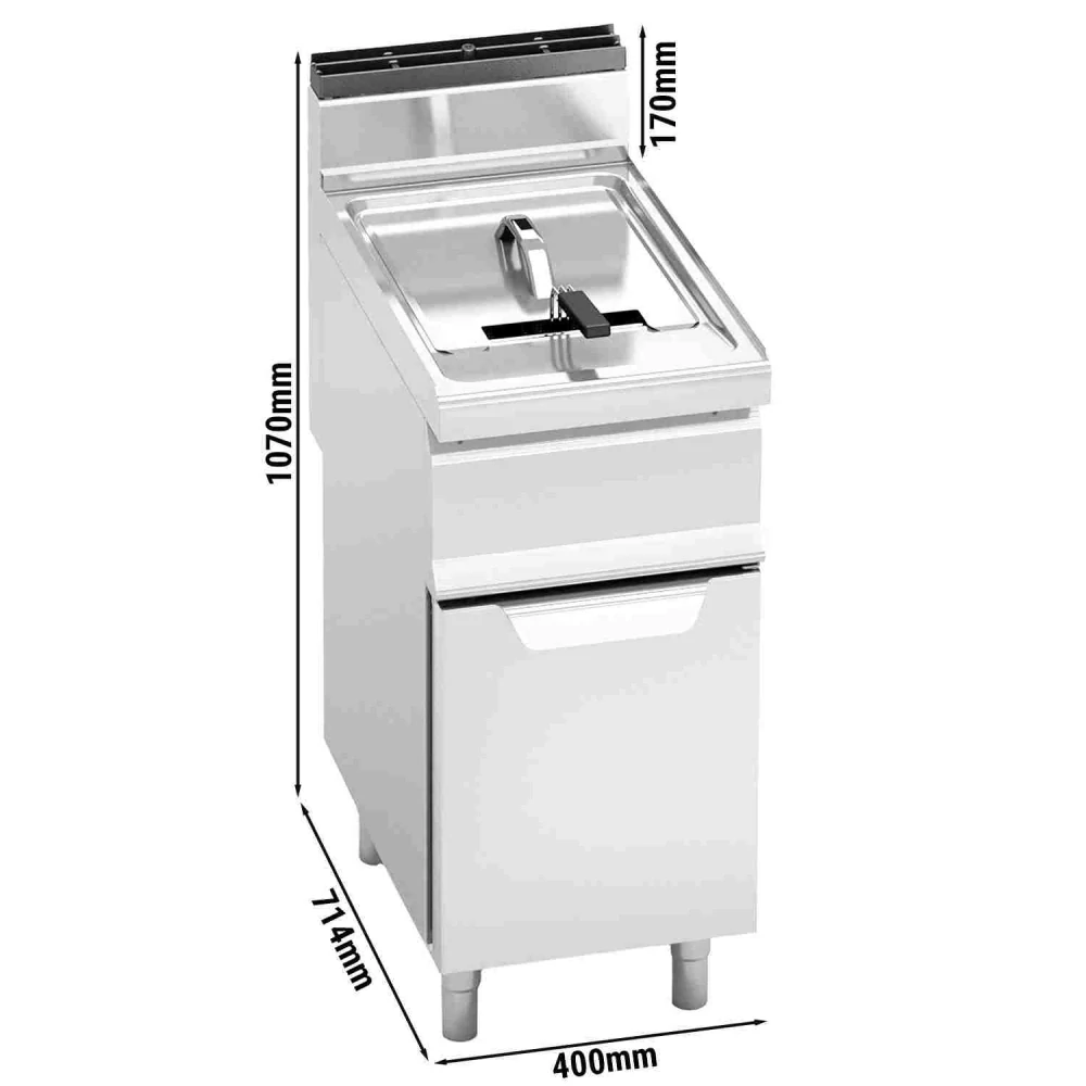 Plynová fritéza 20L (16,5 kW)