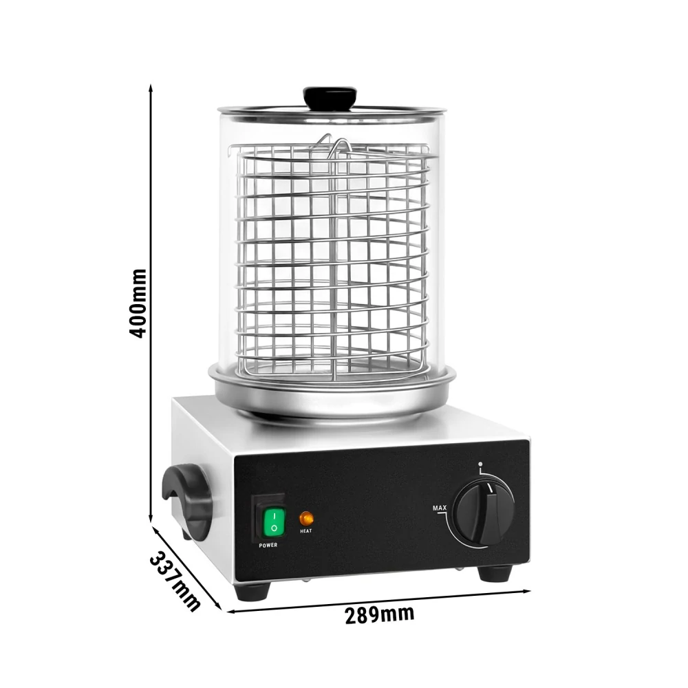 Hotdogovač / Ohřevná vitrína - 0,8 kW