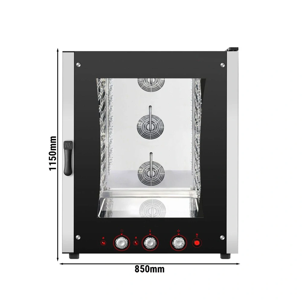 Pekařský Elektrický kombinovaný konvektomat - manuální - 10x GN 1/1 nebo 10x EN 600x400
