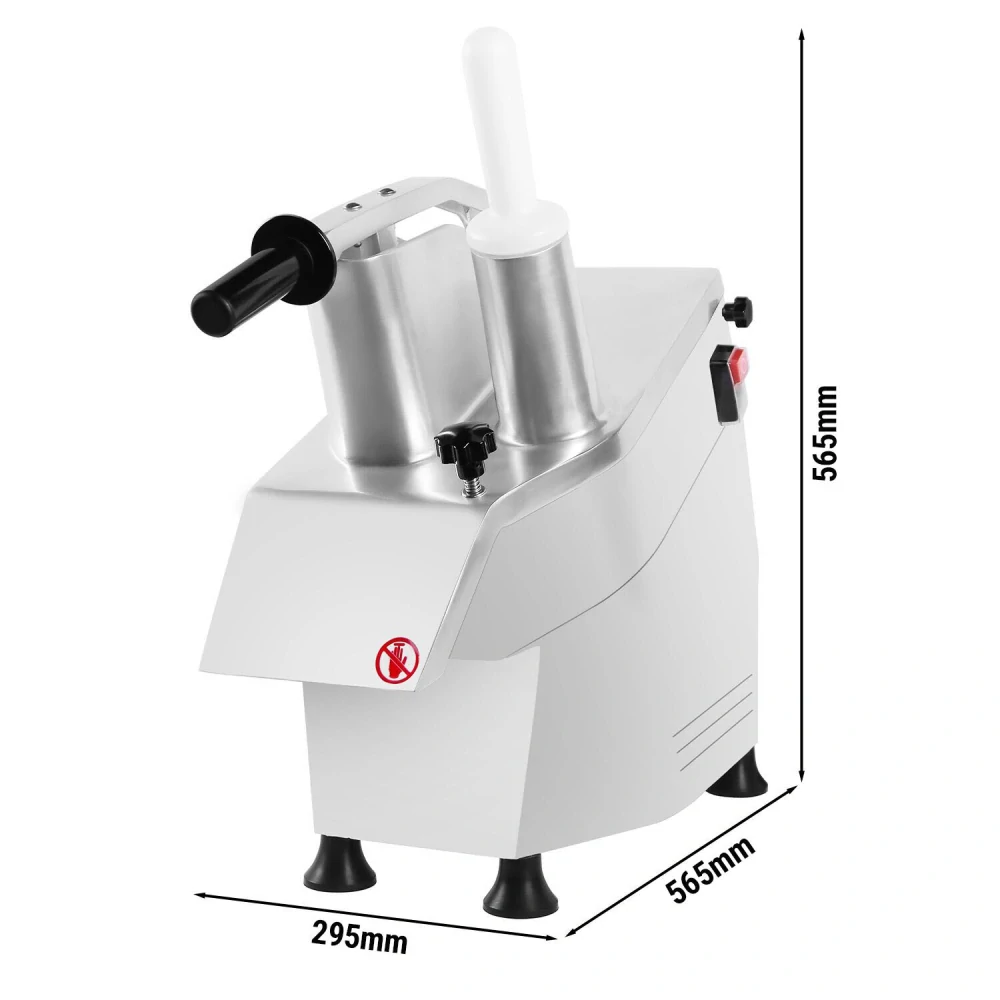 Kráječ zeleniny - 550 W - vč. 5 řezných/strouhacích kotoučů