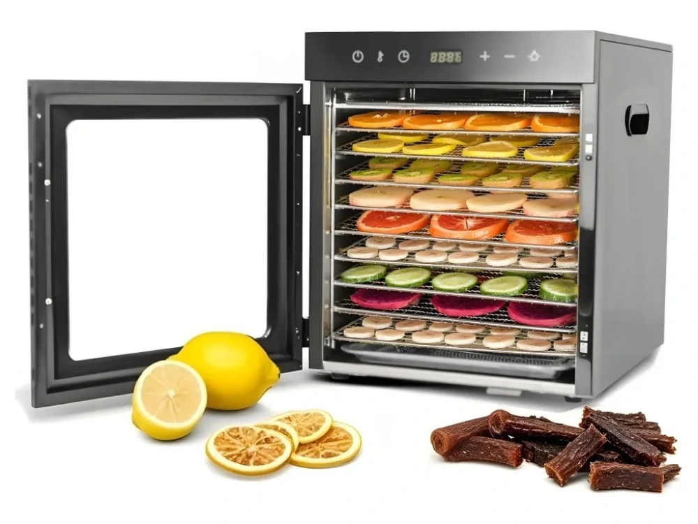 Sušička potravin s 10 nerezovými platy – 800 W