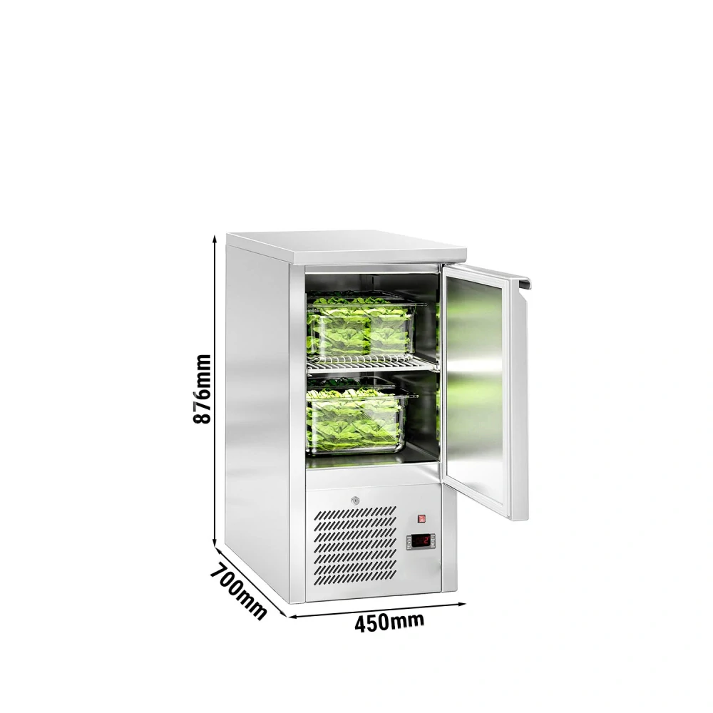 Chladicí stůl ECO - 450x700 mm - s 1 dveřmi