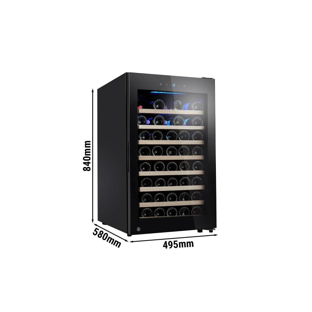 Vinotéka / Chladnička na víno - 1 klimatická zóna - 120 L - max. 52 lahví