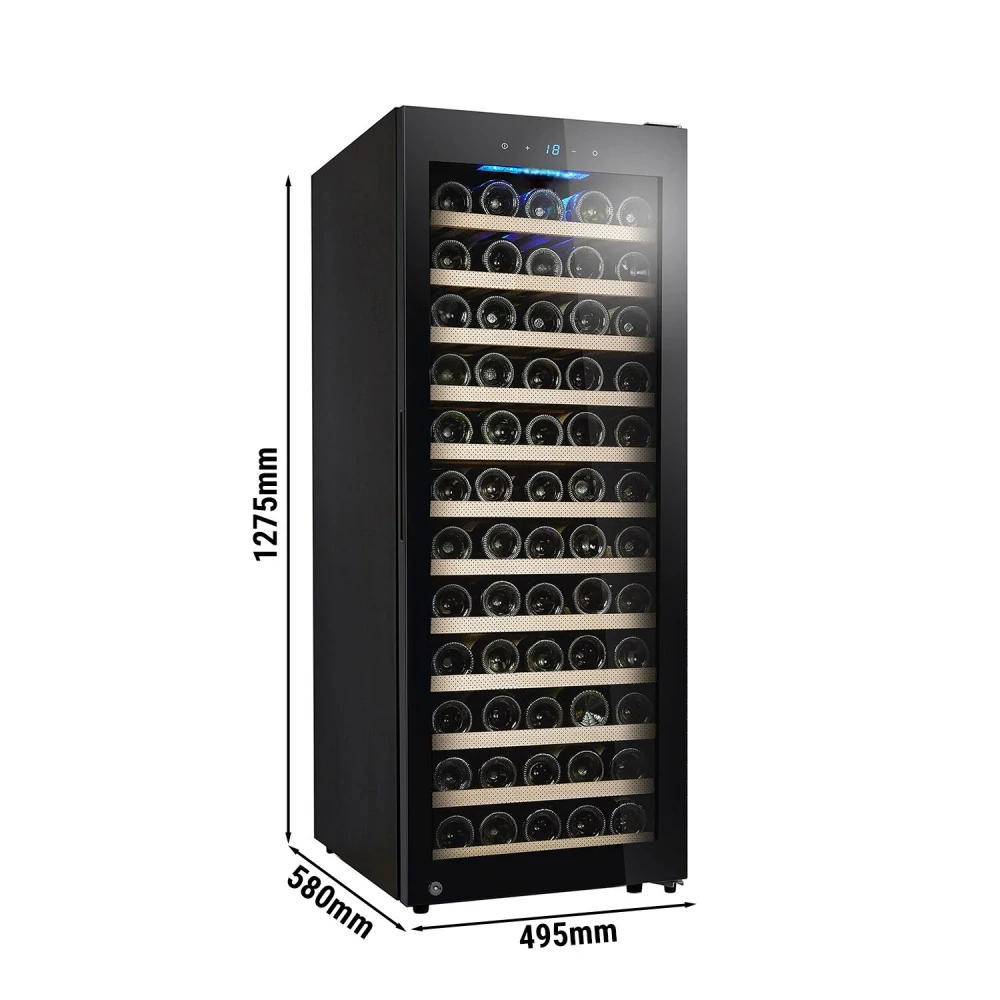 Vinotéka / Chladnička na víno - 1 klimatická zóna - 200 L - max. 80 lahví
