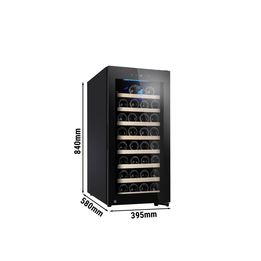 Vinotéka / Chladnička na víno - 1 klimatická zóna - 100 L - max. 38 lahví