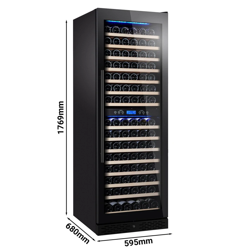 Vinotéka / Chladnička na víno - 2 klimatické zóny - 450 l - max. 160 lahví