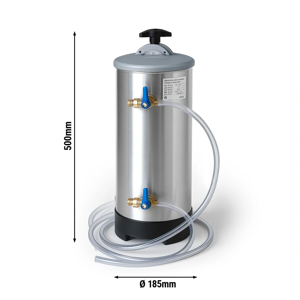 Změkčovač vody / Odvápňovač - 12 L - Výkon: 1 000 l/h