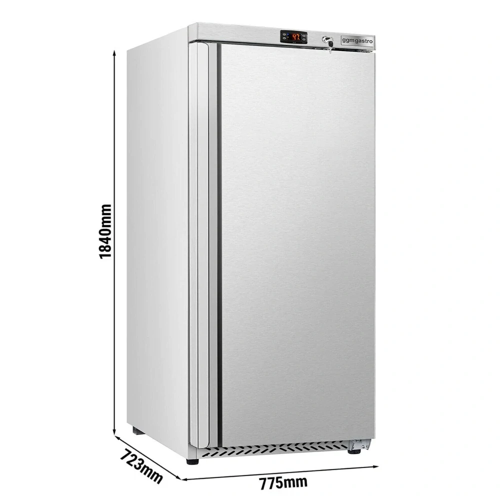 Nerezová chladicí skříň ECO - 600 L - s 1 dveřmi