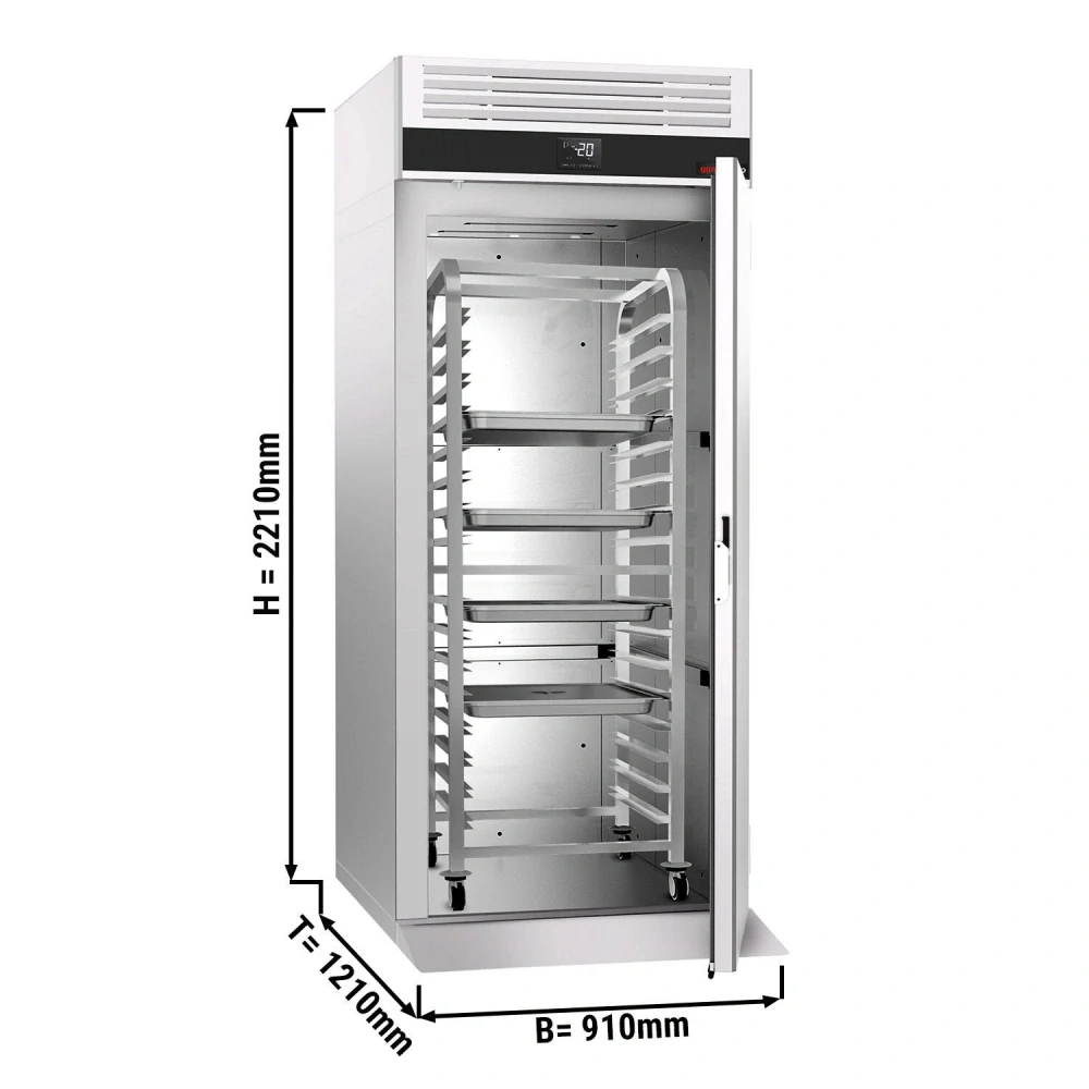 Mrazák PREMIUM - EN 600x400 - GN 2/1 - GN 1/1 - 700 l - až -20 °C až -10 °C - s 1 dveře