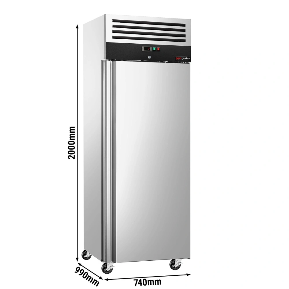 Pekařská nerezová lednice ECO - EN 600x800 - 600 L - s 1 dveřmi