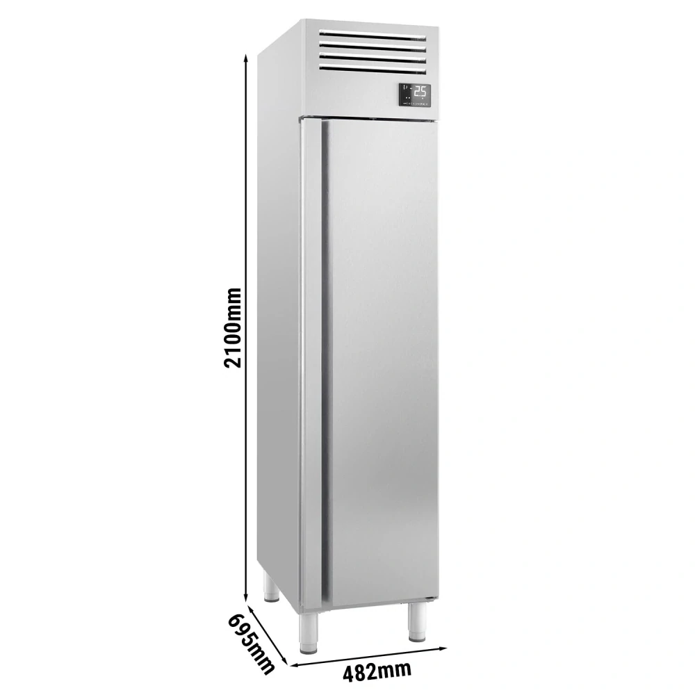 Nerezová chladicí skříň PREMIUM PLUS - GN 1/1 - 325 L - S 1 dveřmi