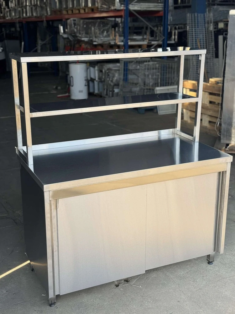 Nástavba stolová dvoupatrová 150x30x66cm