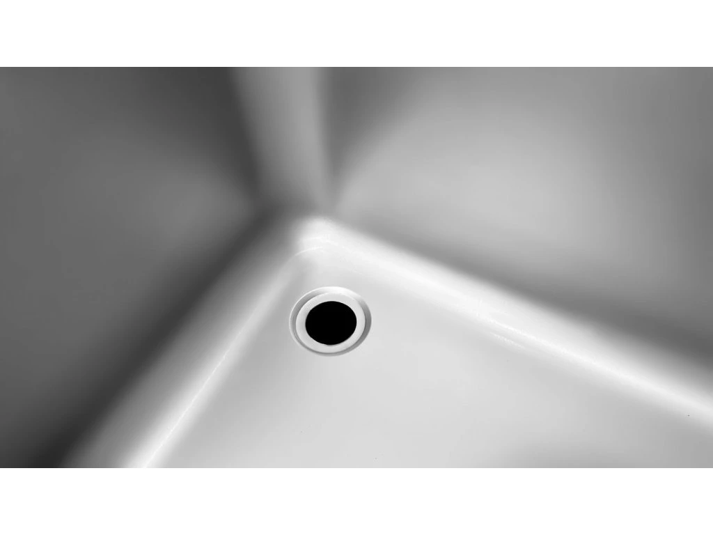 Nerezový dvojdřez 140x70x85cm