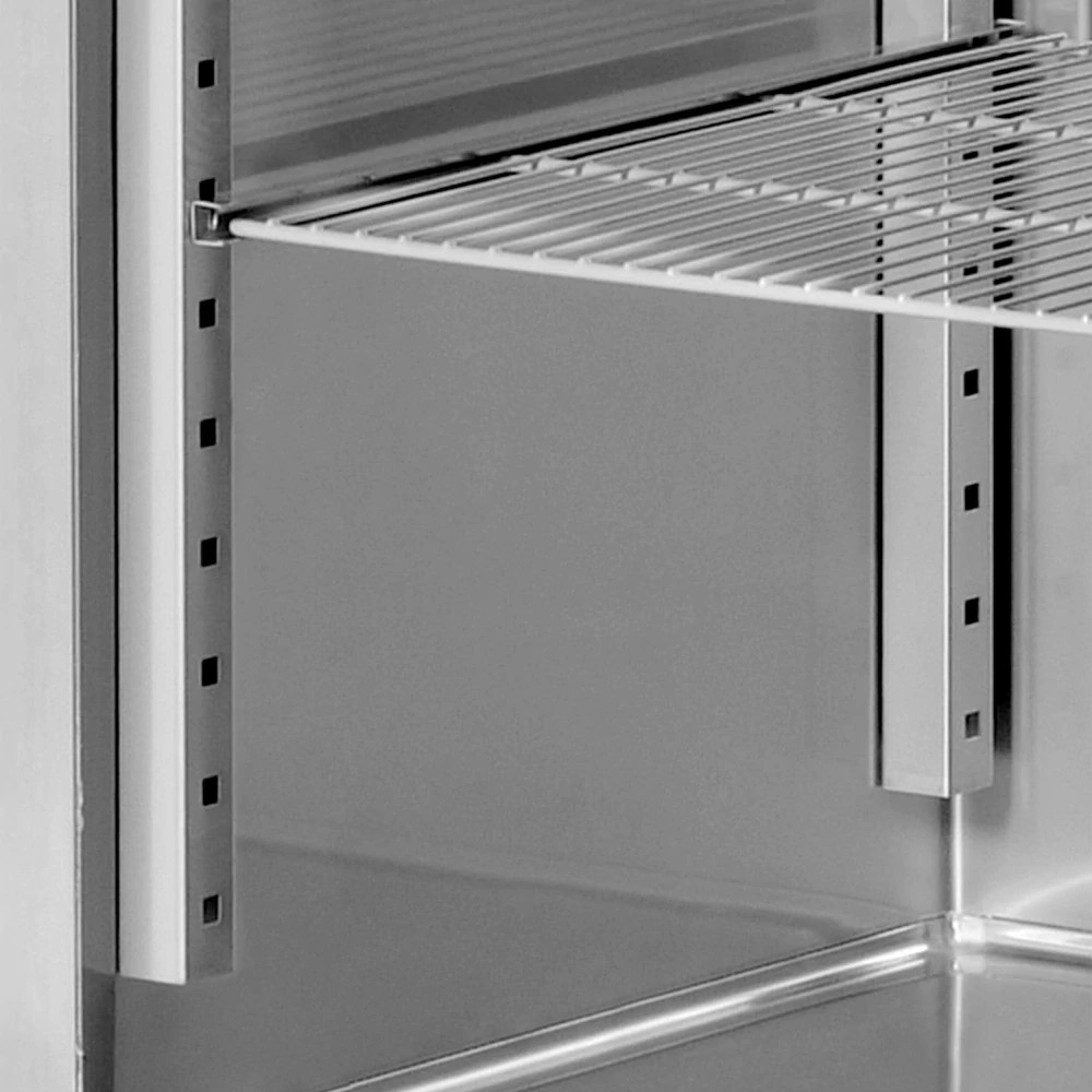 Nerezový pekárenský mrazák PREMIUM - EN 600x800 - 662 l - 1 prosklené dveře