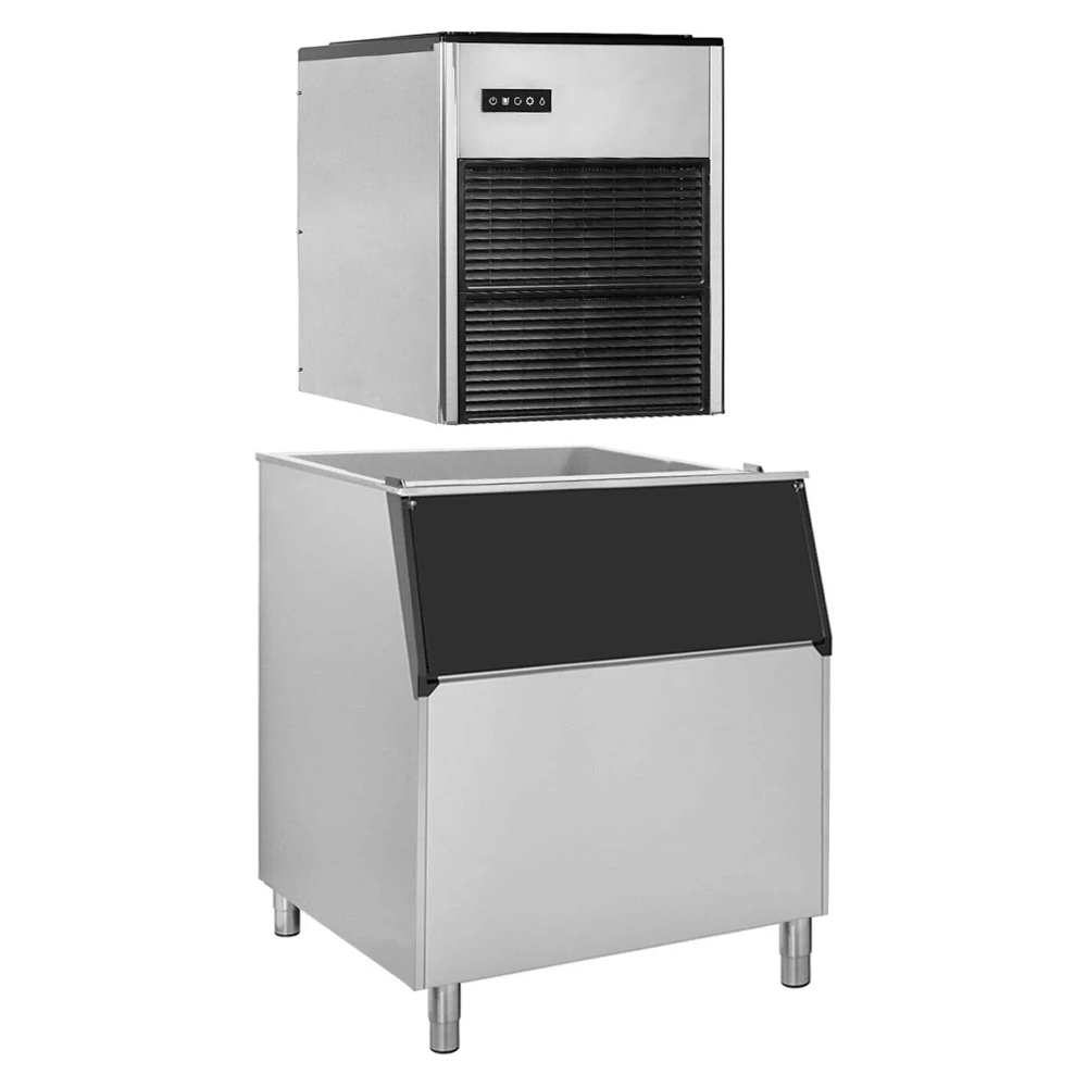 Výrobník kostek ledu - Nugget - 335 kg /24h - vč. zásobníku na led