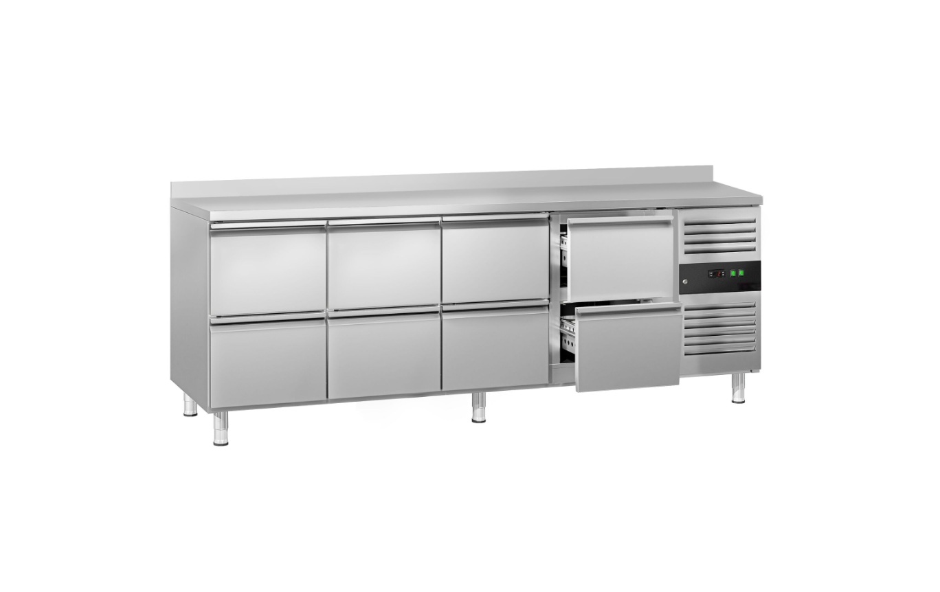 Chladicí stůl 8 šuplíkový 223x70x95cm 