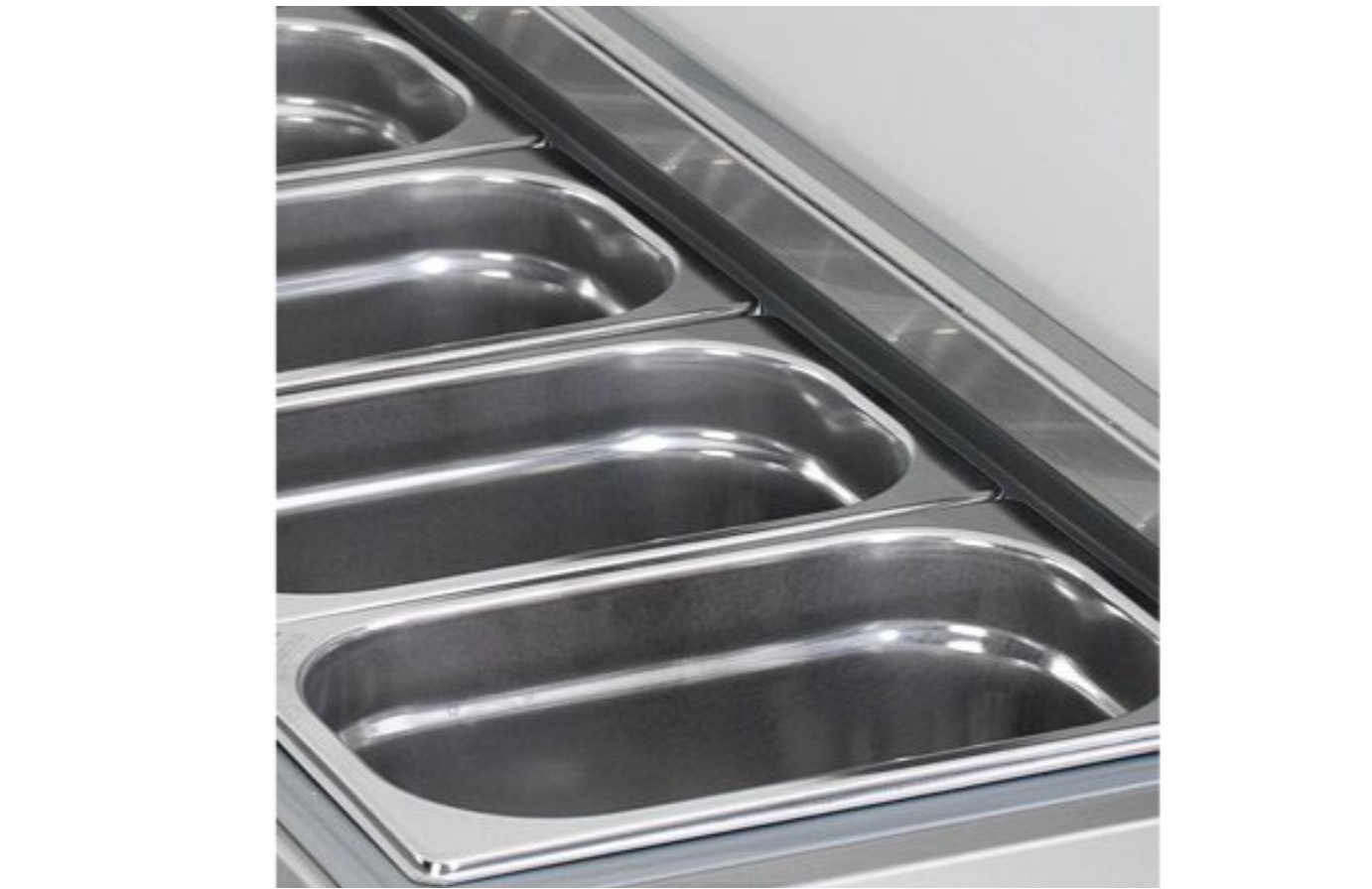 Chladicí stolní vitrína - pro 7 x GN 1/4 1600mm