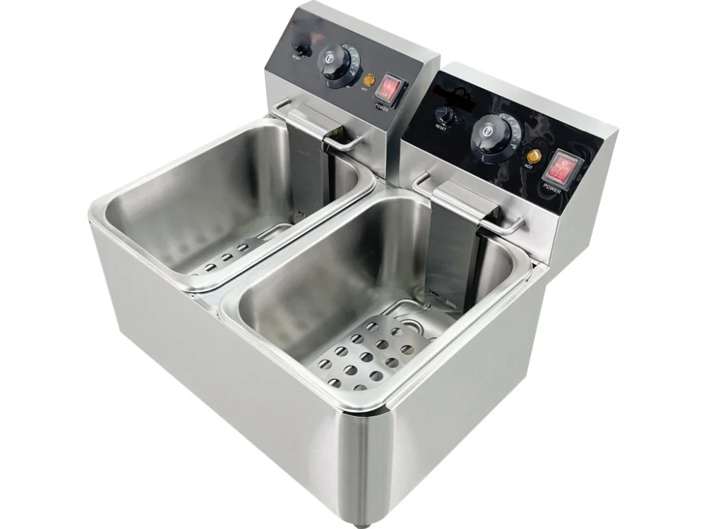 Dvojitá fritéza - 4+4 litrů