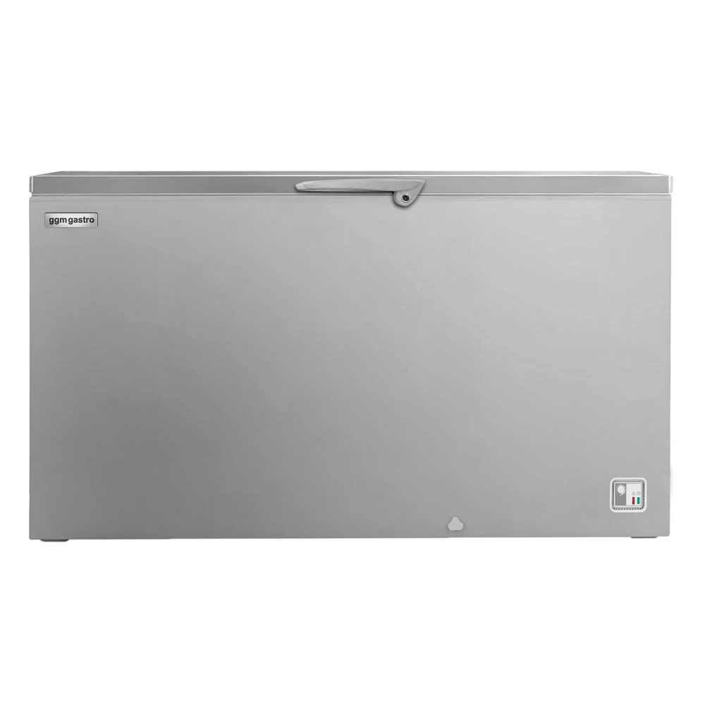 Truhlicový mrazák profi - 1500 mm - 469 l - Nerezové víko - vč. dělicí stěny