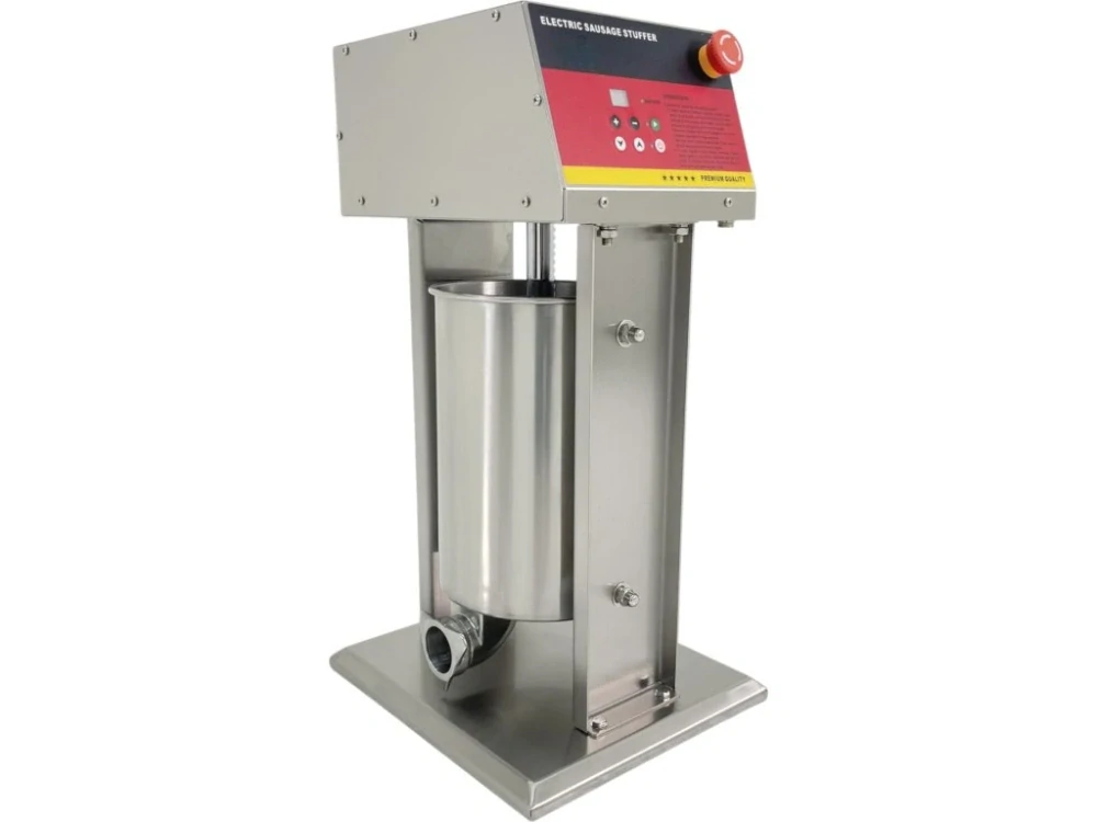 Elektrická plnička klobás z nerezové oceli (stojící) 15 litrů