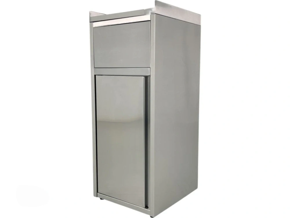 Nerezový odpadkový koš