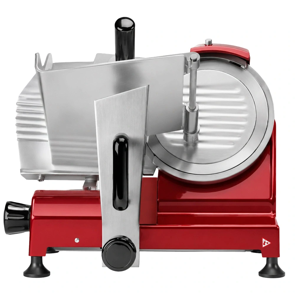 Nářezový stroj – 150 W – nůž: Ø 250 mm – červený