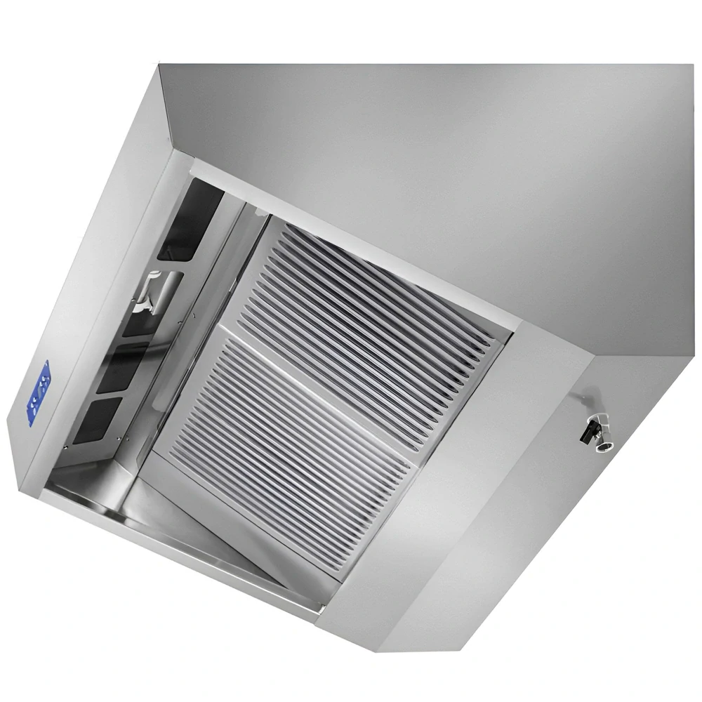 Nástěnná digestoř 1,2 m - s motorem, regulátorem, filtrem a svítidlem